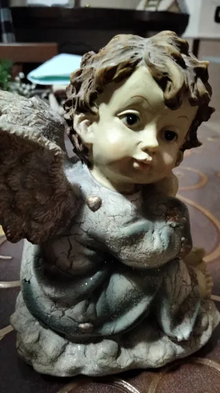 2 Angioletti in ceramica