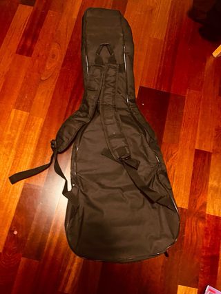 Funda para guitarra electrica negra
