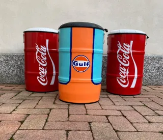 Pouff personalizzati Gulf e altri