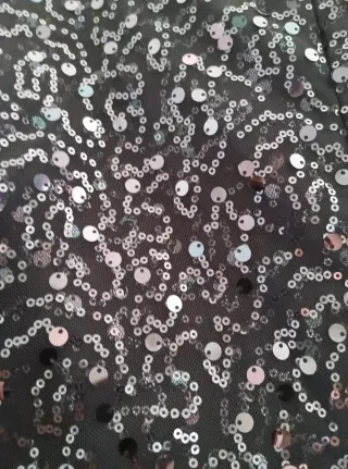 Vestido largo azul de fiesta