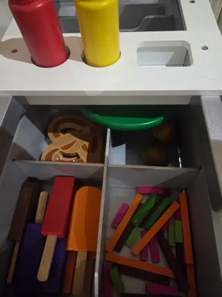 Carrito de helados y comida callejera Melissa & Do