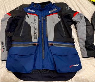 Chaqueta Alpinestars Bogotá Pro Drystar Azul L