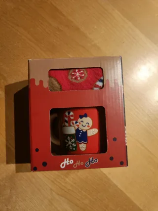 Set regalo Natale tazza e calzini