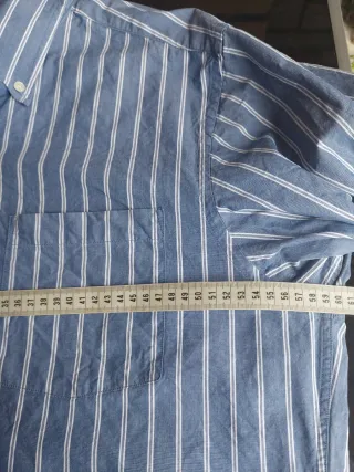 Camisa de rayas azul Often Talla XL