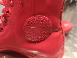 Converse All Star Rojas Caña Alta