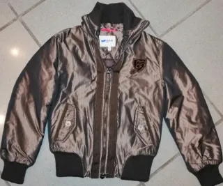 Bomber Sisley Bambino Imbottito Taglia 6anni Top