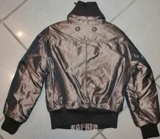 Bomber Sisley Bambino Imbottito Taglia 6anni Top