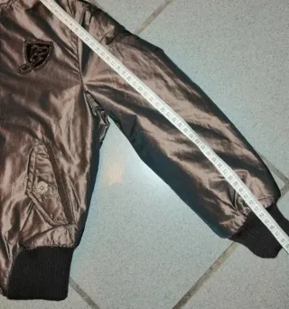 Bomber Sisley Bambino Imbottito Taglia 6anni Top