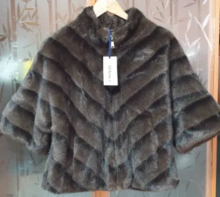 Eco pelliccia taglia unica nuova