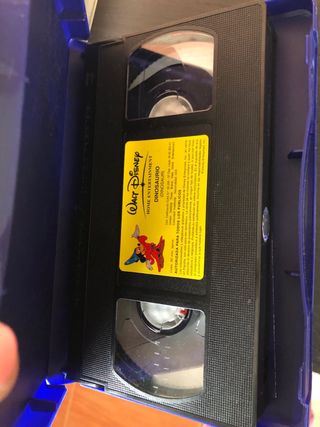 Cinta VHS Dinosaurio (Walt Disney)