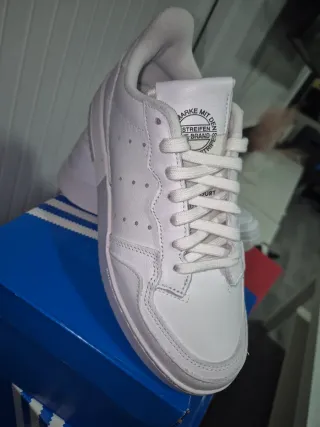 Adidas court Deportivas Talla 38 Blancas originale