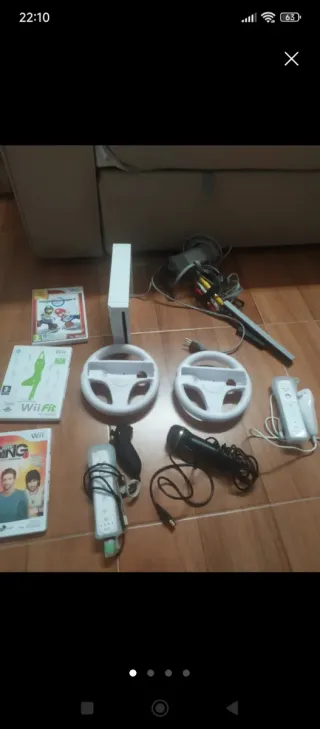 Nintendo Wii con accesorios