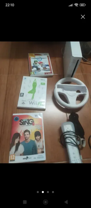 Nintendo Wii con accesorios