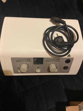 Maquina alta frecuencia y luz galvánica