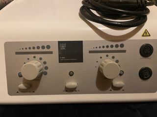 Maquina alta frecuencia y luz galvánica