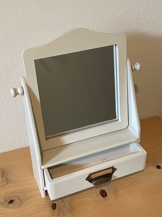 Specchio da tavolino Shabby Chic