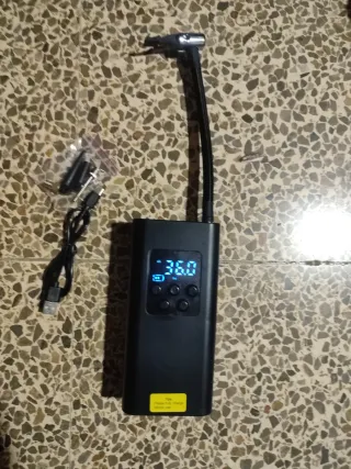 Hinchador Neumático Portátil Eléctrico