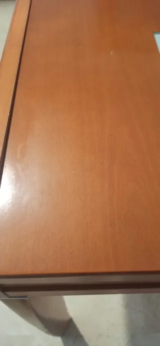 Mesa de salón extensible madera