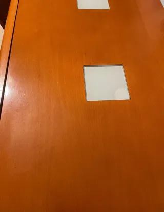 Mesa de salón extensible madera