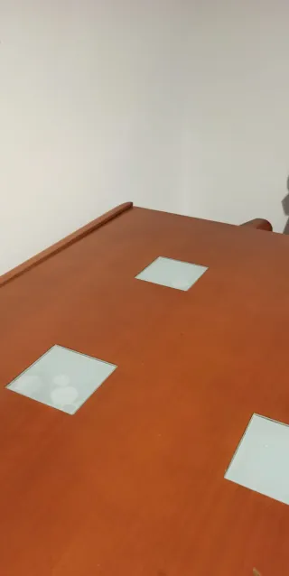 Mesa de salón extensible madera