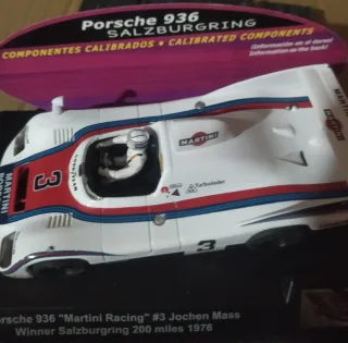 Porsche 936 Martini Racing Slot Car