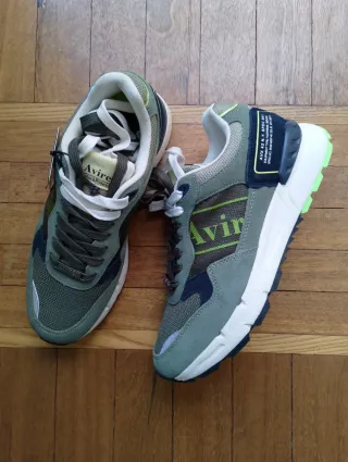 Scarpe Avirex Uomo Verde Oliva