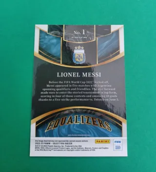 Tarjeta Messi Equalizers FIFA Select