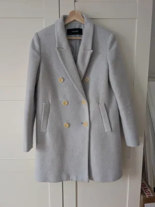 Abrigo Zara azul bebé Doble Botonadura