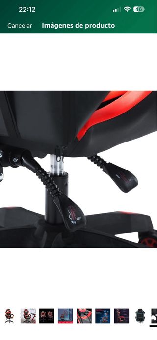 Silla Gaming Mi Ko Mi Ka Roja