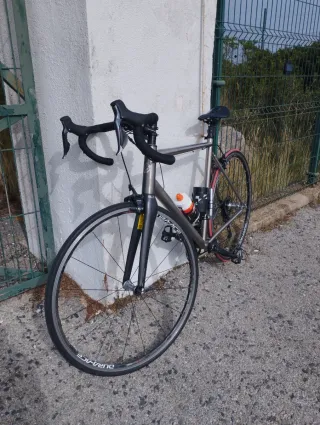 Bicicleta carretera titanio