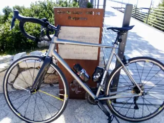 Bicicleta carretera titanio