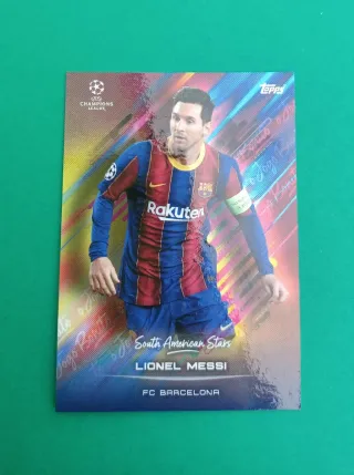 Carta de Fútbol Lionel Messi FC Barcelona