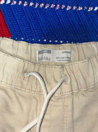 Pantalones Beige