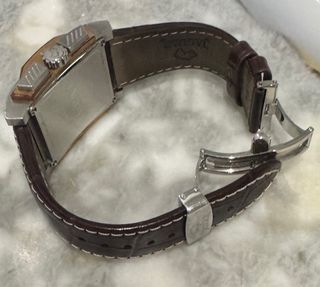 Reloj Jaguar Cronógrafo Marrón y Dorado