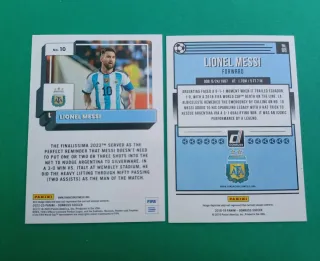 2 Cromos Messi Donruss FIFA Argentina