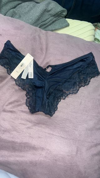 Victoria's Secret Tanga Beige Talla S