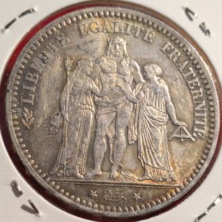 5 Franchi 1873 Terza Repubblica Francia