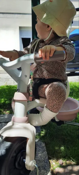 Triciclo evolutivo Be Fun Rosa