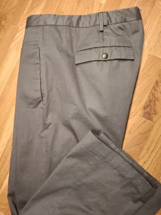 Pantalones de vestir grises Mauro Grifoni Talla 48