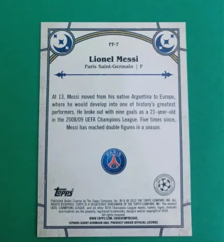 Cromos de Fútbol Messi Merlin