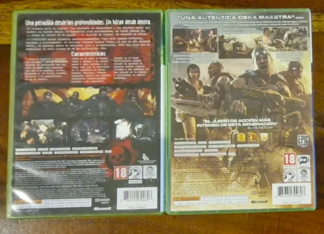 🇪🇦 2 juegos Gears of War + FIFA 12 Xbox 360