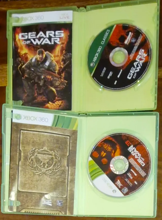🇪🇦 2 juegos Gears of War + FIFA 12 Xbox 360
