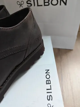 Zapatos Silbon Piel Perforados