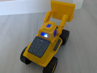 Tractor Juguete CAT Luces Azules