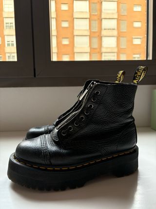 Botas Dr. Martens Plataforma Cremallera