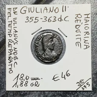 Moneta Romana Giuliano II° 355-363 d.C.