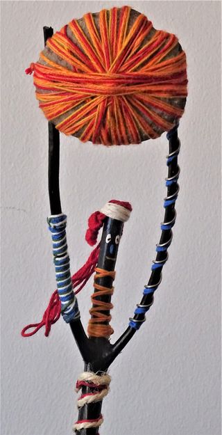 Figura artesanal de madera