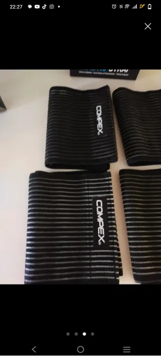 Lote electroestimulación y magnetoterapia Compex