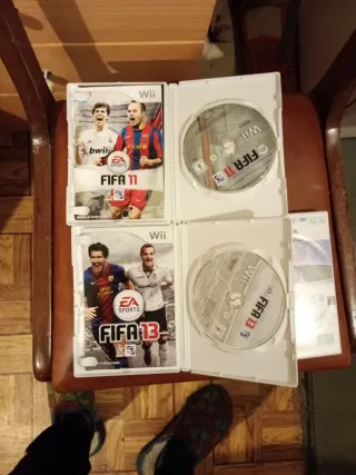 Pack 5 Juegos Wii: FIFA, PES, NBA, Topspin
