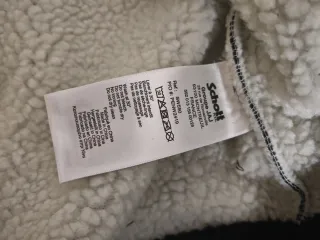 Felpa Schott pile zip uomo